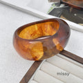 Ivyonna Irregular Resin Bangle [J94WJS4Y]