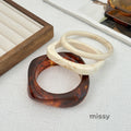 Ivyonna Irregular Resin Bangle [543KKBN4]