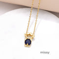Jackson Zircon Heart Necklace [247NEQE0]