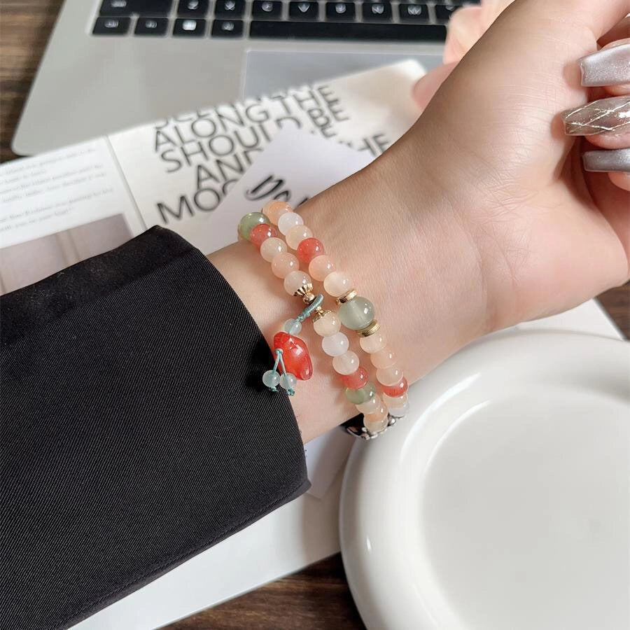 Jade Beaded Watch Strap [3QI5UNWJ]
