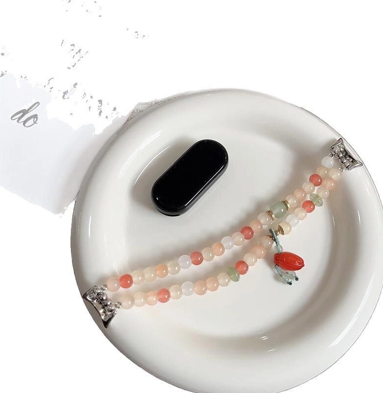 Jade Beaded Watch Strap [3QI5UNWJ]