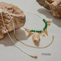 Jade Delicate Pearl Waist Chain [M2NRA2RO]