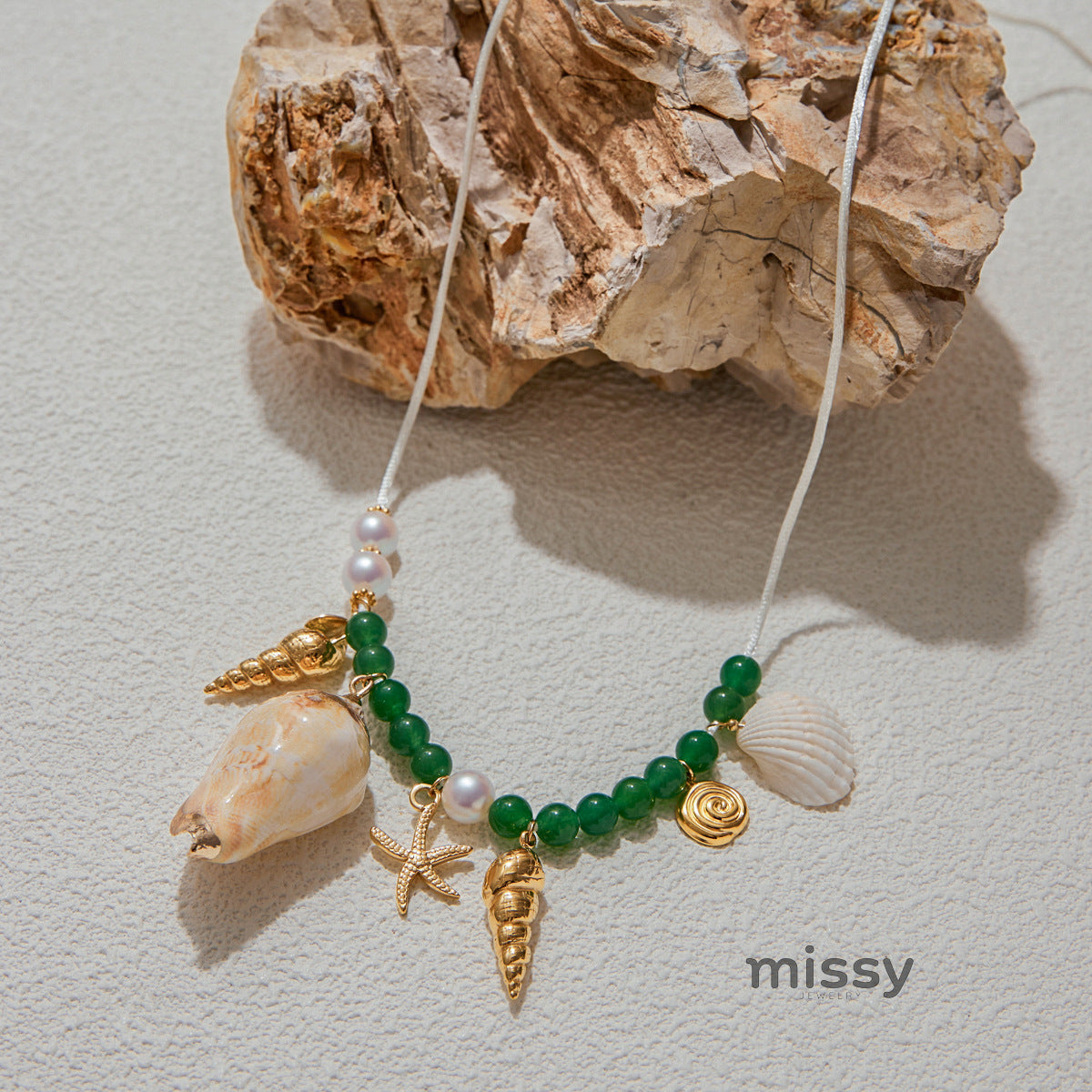 Jade Delicate Pearl Waist Chain [K2XJWPKH]
