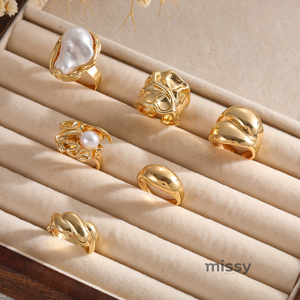 Jadelynn Geometric Ring Set [G72PUSQE]