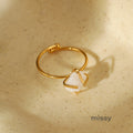 Jadelynn Natural Stone Open Ring [HLYSQWI1]