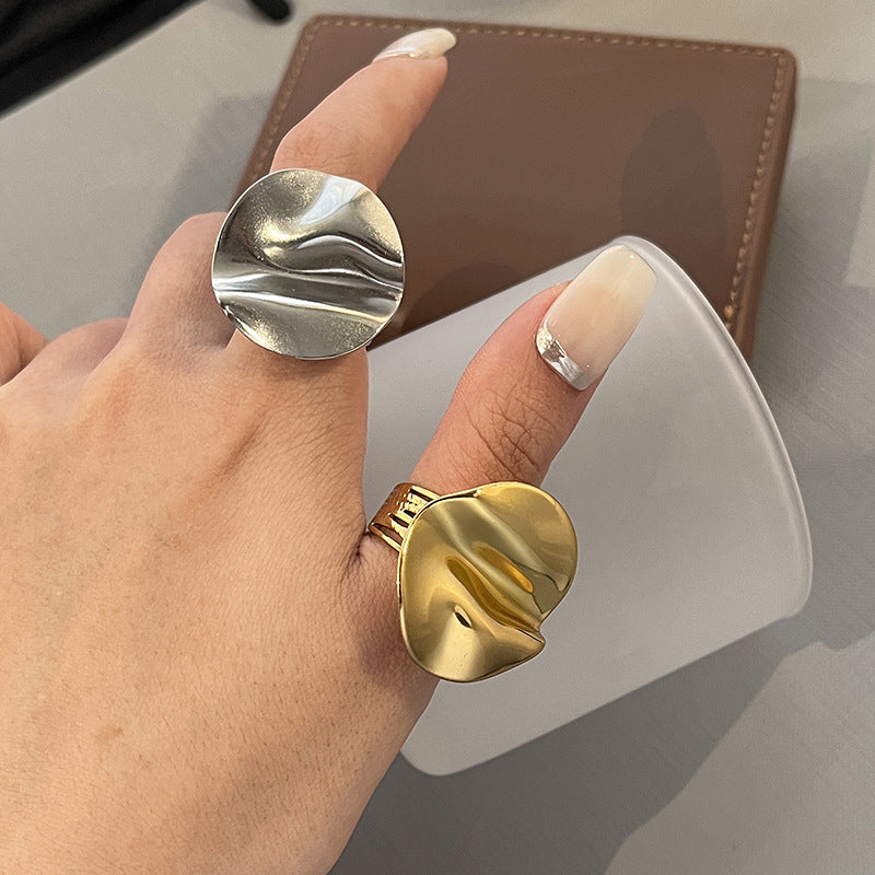 Jaelani Asymmetrical Geometric Ring [2DO1O94G]