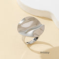 Jaelani Asymmetrical Geometric Ring [POSBHTAM]