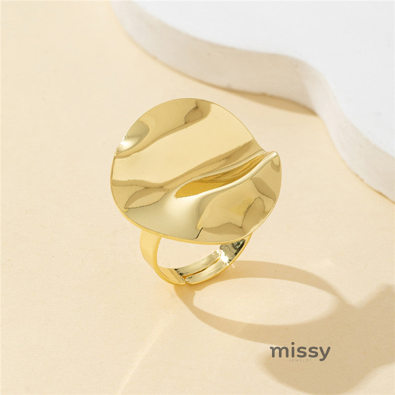 Jaelani Asymmetrical Geometric Ring [2DO1O94G]