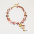 Jailynn Conch Shell Pearl Necklace [OF2V8C1B]
