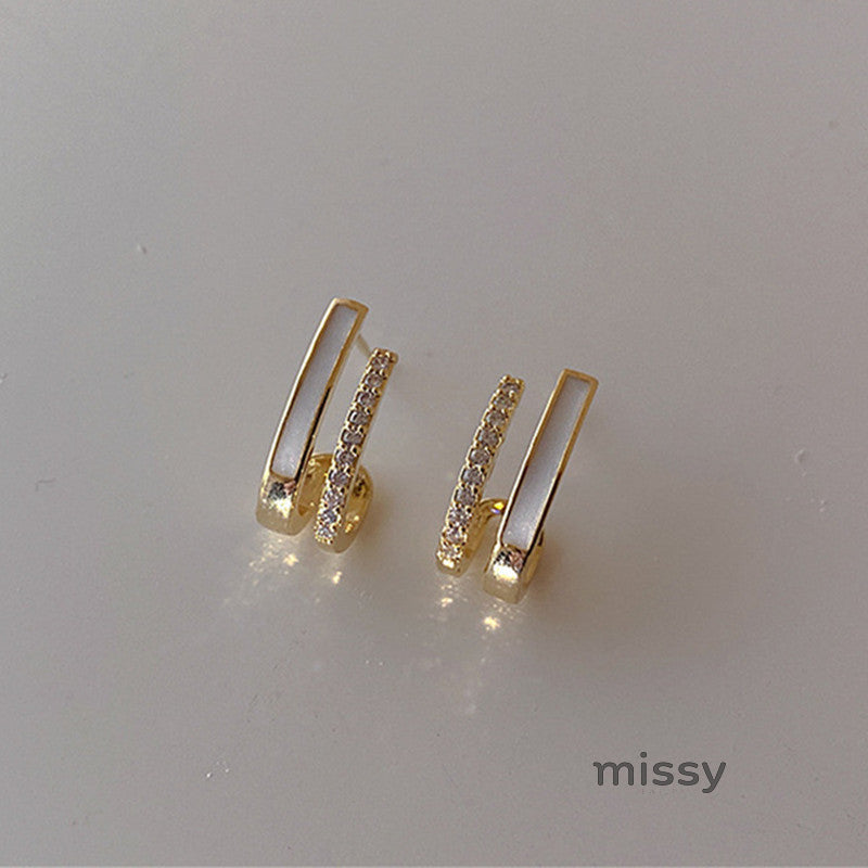 Jakayla Zircon Drop Earrings [XET1SJWH]