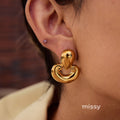 Jaleyah Polished Hoop Earrings [6UGERXP2]