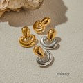 Jaleyah Polished Hoop Earrings [14GZ4WP7]