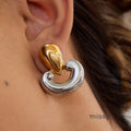 Jaleyah Polished Hoop Earrings [VO01Y3ZD]