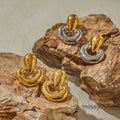 Jaleyah Polished Hoop Earrings [MMLZPNJR]