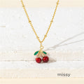 Jalyssa Enamel Fruit Necklace [WBWDFXK0]