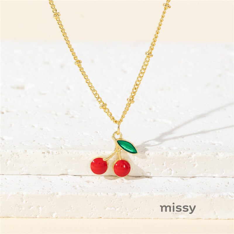 Jalyssa Enamel Fruit Necklace [SCQJ6U6P]