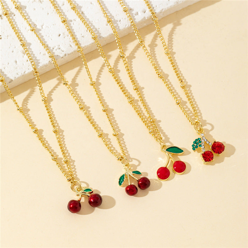 Jalyssa Enamel Fruit Necklace [F6MWK3UA]