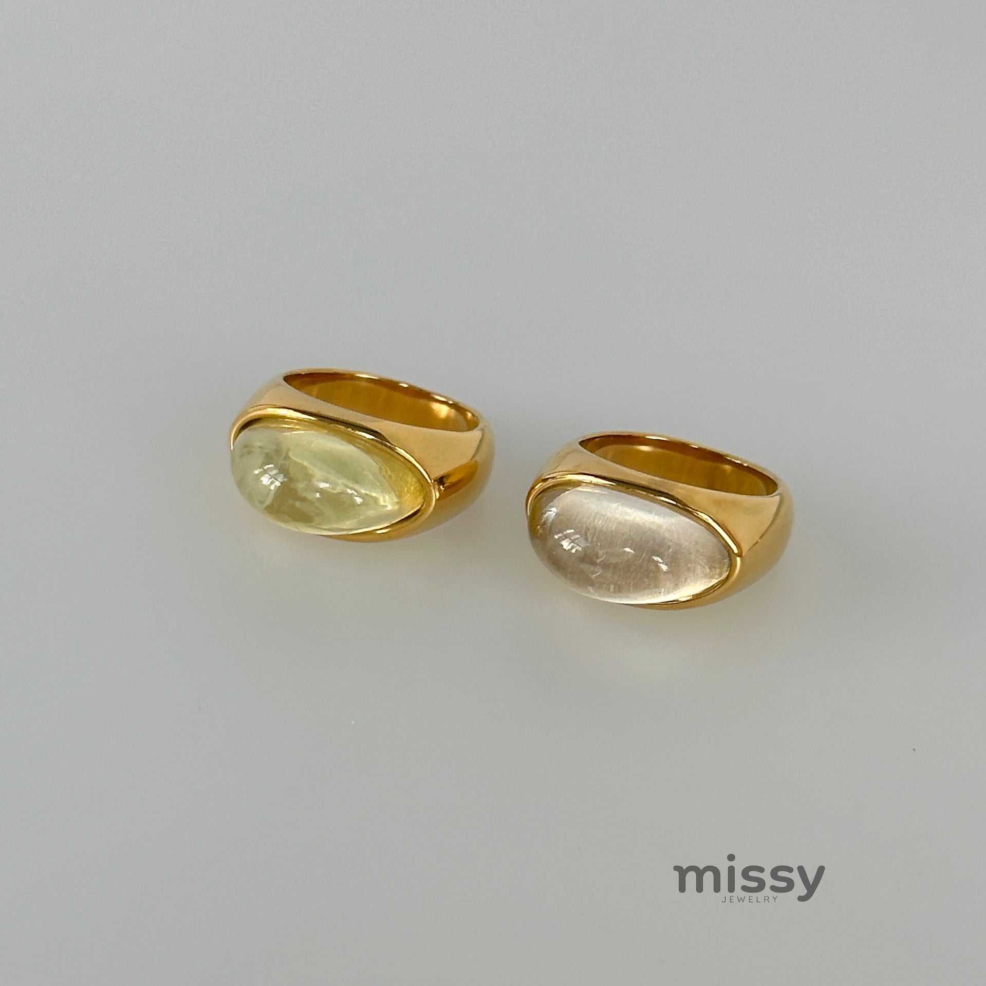 Jamiya Heart Cat Eye Ring [TFO2PKFT]