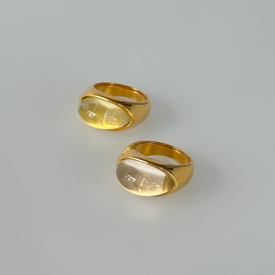 Jamiya Heart Cat Eye Ring [GHMYI1SQ]