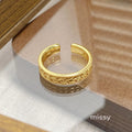Janell Colorful Enamel Open Ring [891ZS8XN]