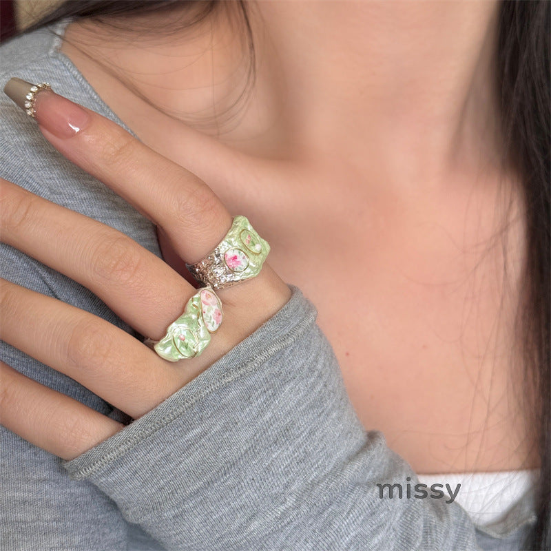 Janyah Enamel Butterfly Ring [XRMV3Z3P]