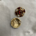 Jaretzy Retro Heart Earrings [MW8DFLY3]