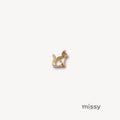 Jayme Dainty Zircon Charm Necklace [LTPEHR82]