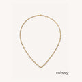 Jayme Dainty Zircon Charm Necklace [P6OD5OGH]
