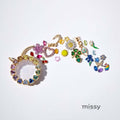 Jayme Dainty Zircon Charm Necklace [FYDLPXLP]