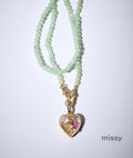 Jayme Dainty Zircon Charm Necklace [OEVF0V4W]