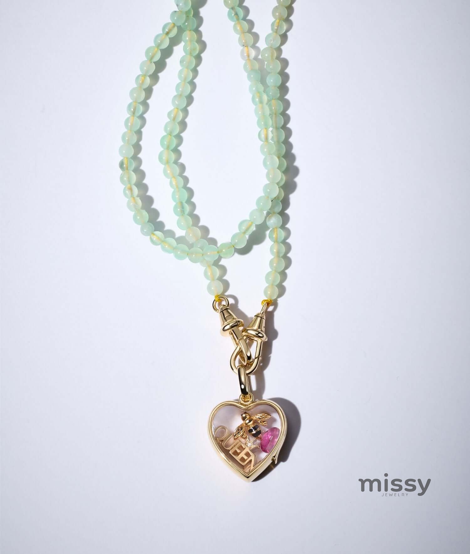 Jayme Dainty Zircon Charm Necklace [OEVF0V4W]