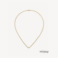 Jayme Dainty Zircon Charm Necklace [BF9OG48V]