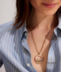 Jayme Dainty Zircon Charm Necklace [H6NUOJC6]