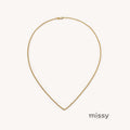 Jayme Dainty Zircon Charm Necklace [5S098T6O]
