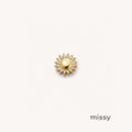 Jayme Dainty Zircon Charm Necklace [3B8GJ8PS]