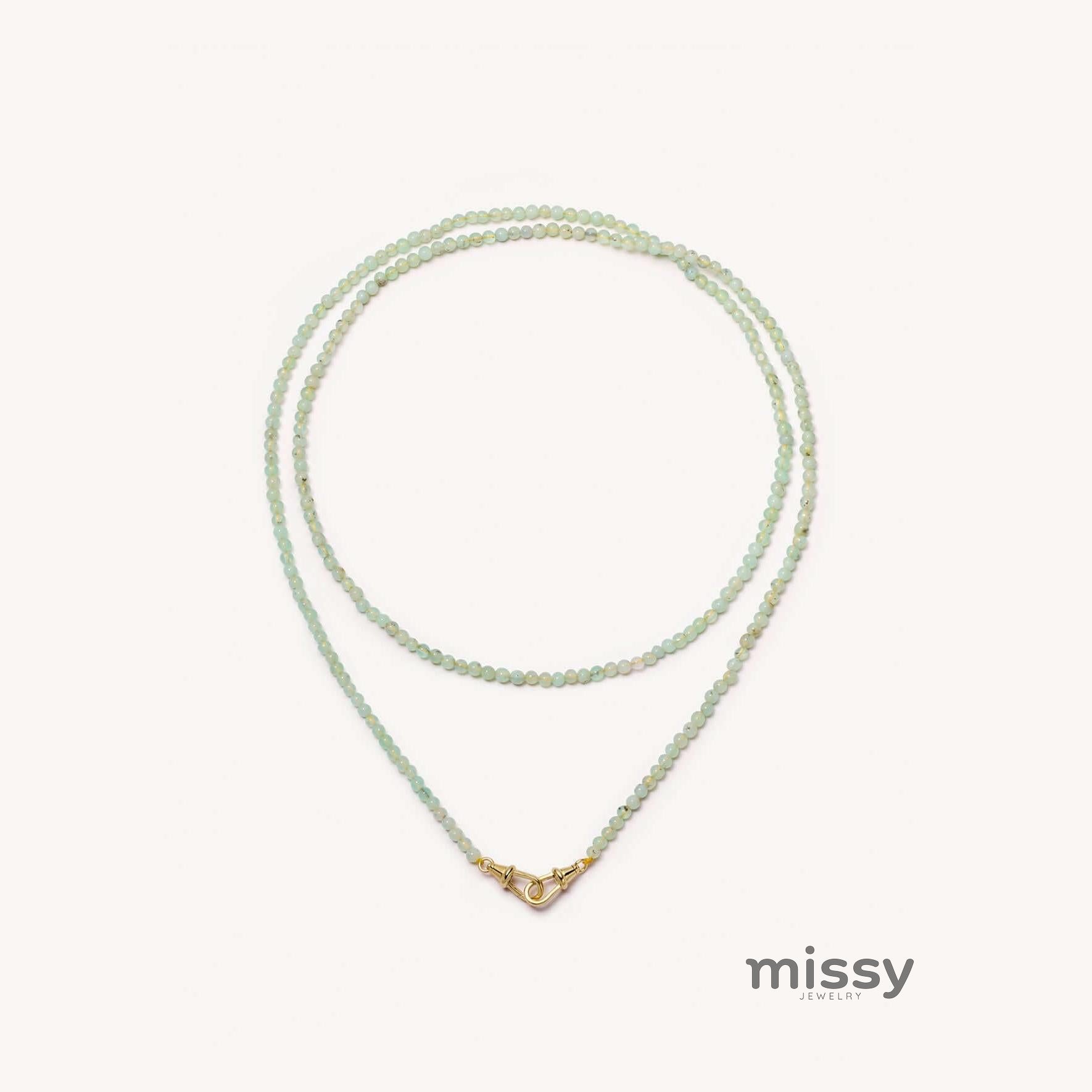 Jayme Dainty Zircon Charm Necklace [S4FU24R1]