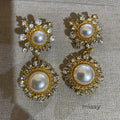Jemimah Pearl Diamond Drop Earrings [D6HS5LQ5]