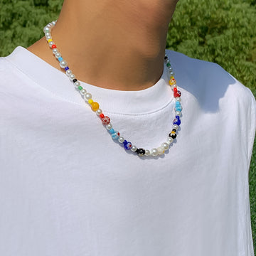 Jolene Colorful Beaded Necklace