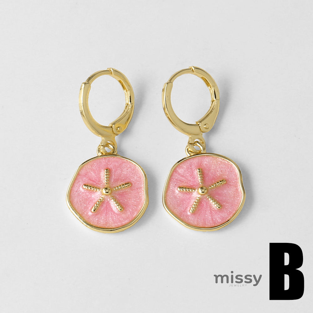 Joselyn Ocean Charm Drop Earrings [799OSHP1]