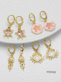 Joselyn Ocean Charm Drop Earrings [TVTK00Y2]