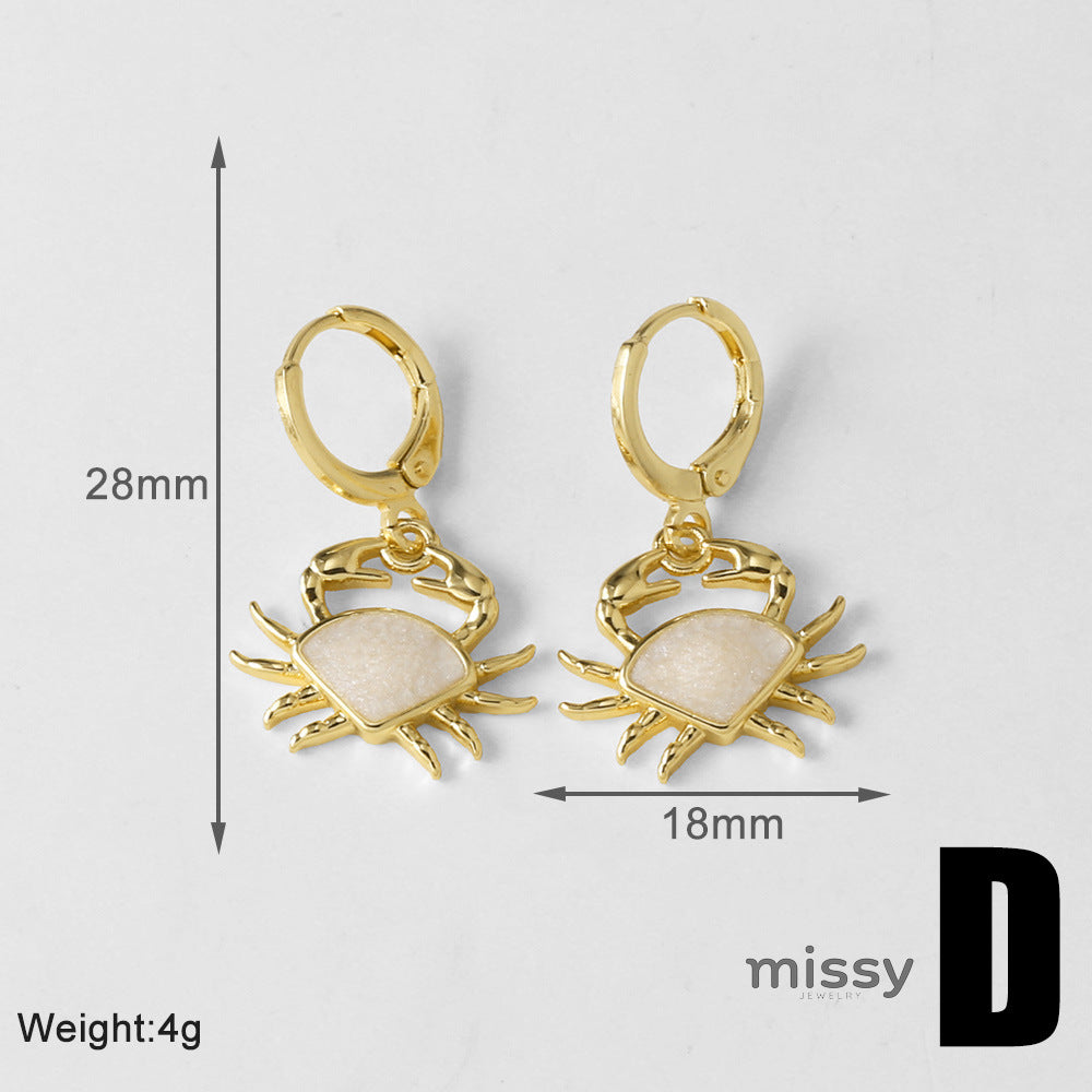 Joselyn Ocean Charm Drop Earrings [YHZUS8D2]