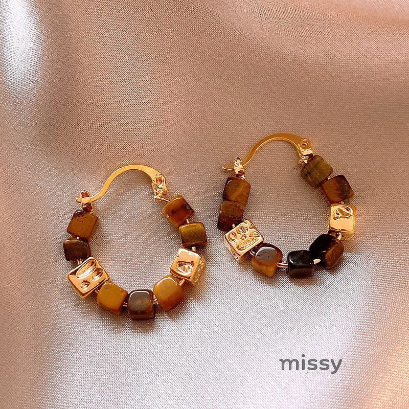Josette Vintage Beaded Earrings [EQ145SLI]