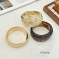 Jovanna Marbled Statement Bangle [8ABYALE9]