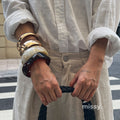 Jovanna Marbled Statement Bangle [8APY9QYF]