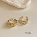 Joyce Irregular Textured Ring [5FY2WN7K]