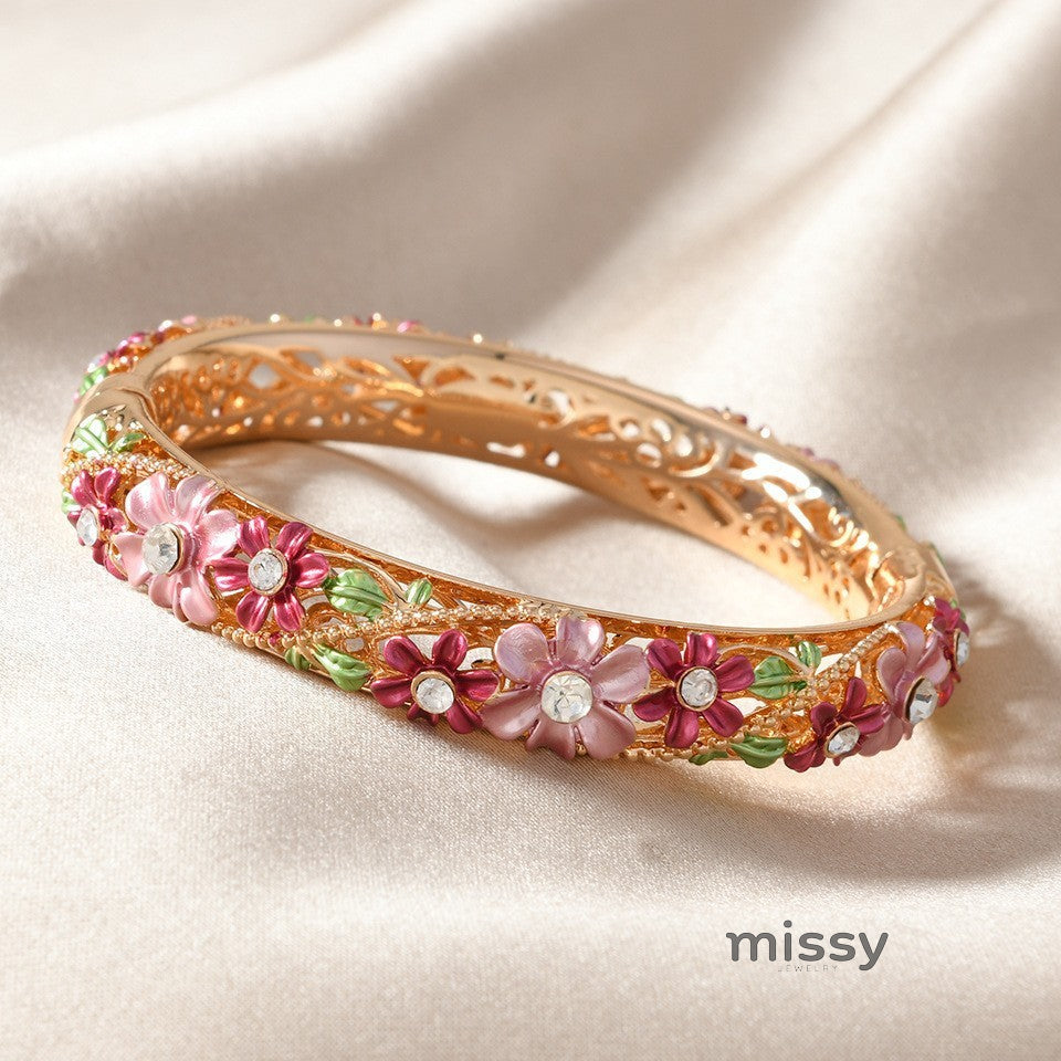 Jream Cloisonne Tulip Bracelet [X44SHS0L]