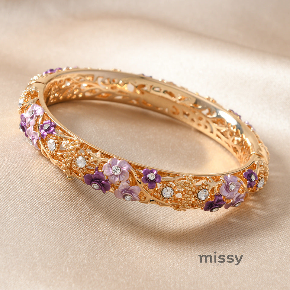 Jream Cloisonne Tulip Bracelet [A9QNSERL]