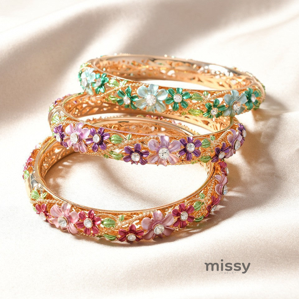 Jream Cloisonne Tulip Bracelet [1UJA0C8W]