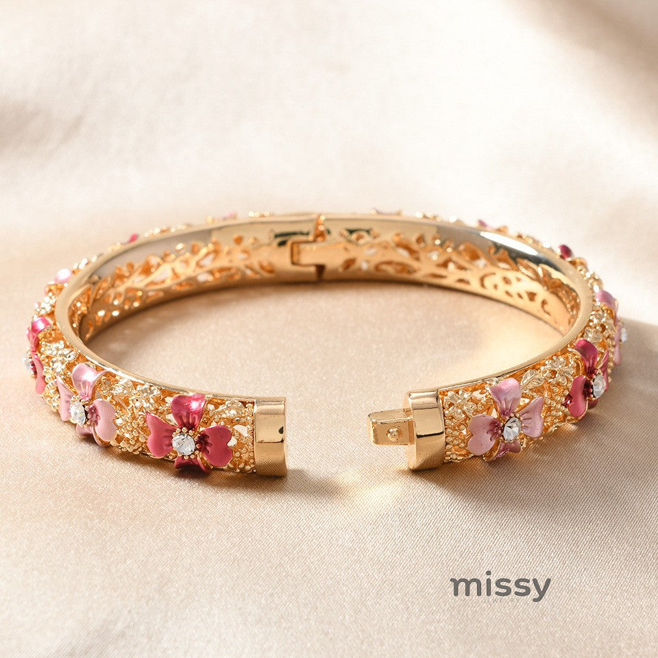 Jream Cloisonne Tulip Bracelet [TSXYM7UR]