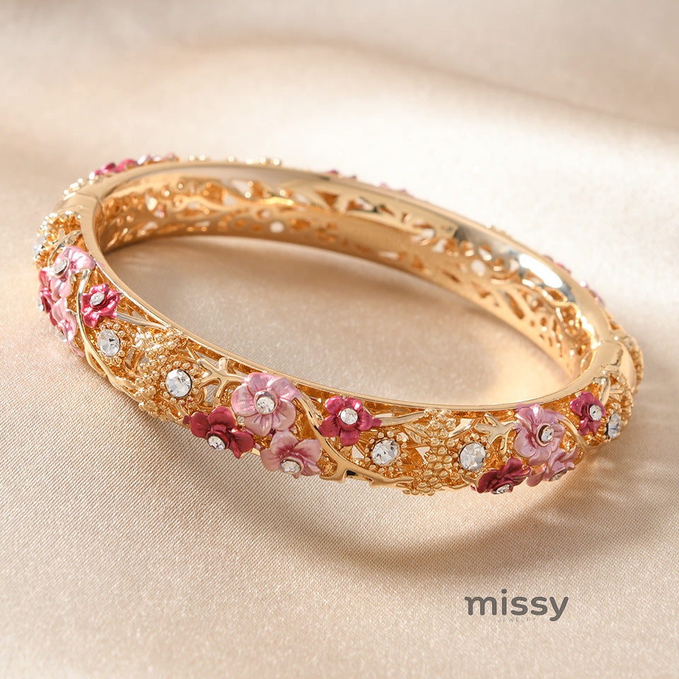 Jream Cloisonne Tulip Bracelet [O58KV6M7]